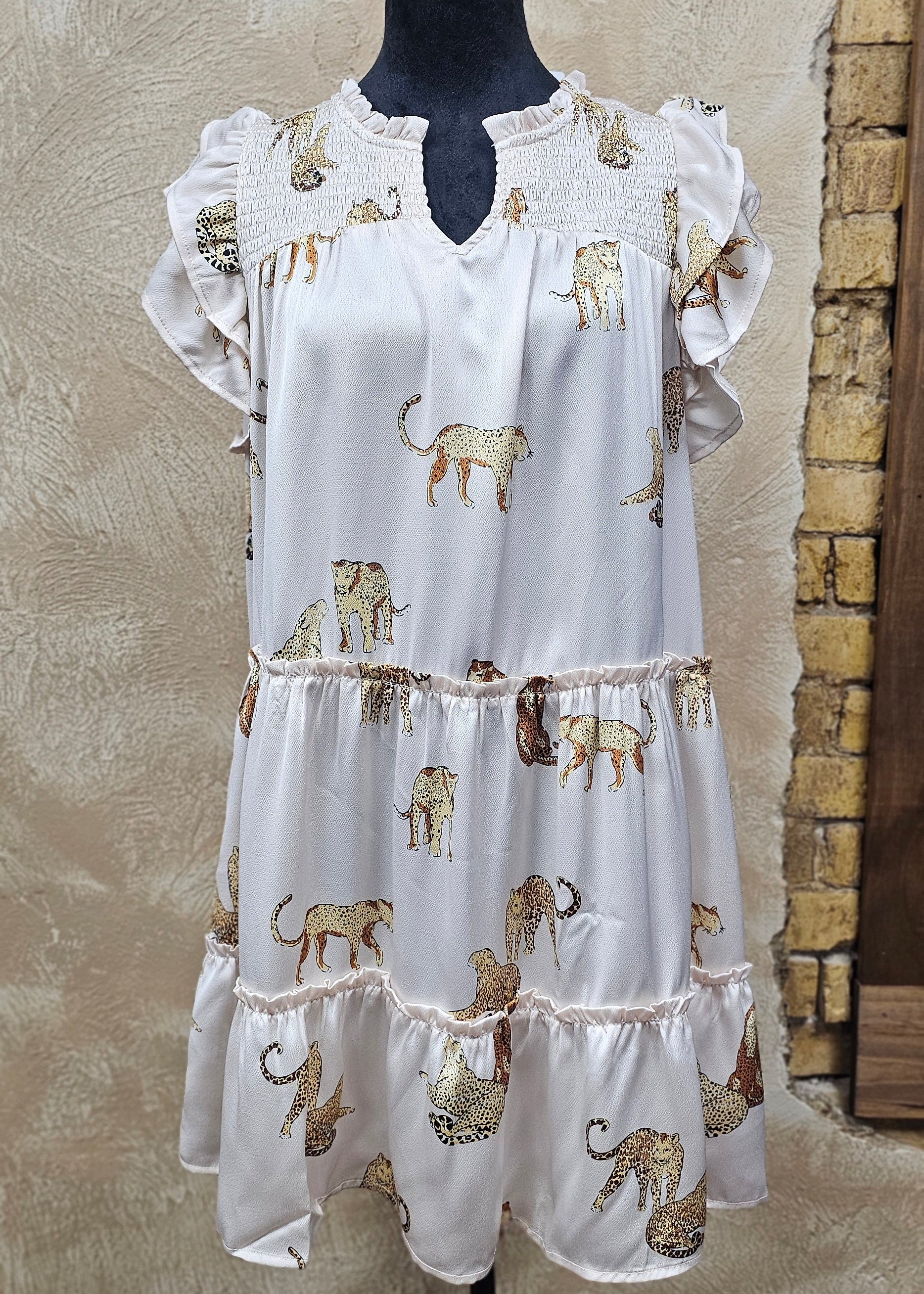 Wild Cat Swing Dress